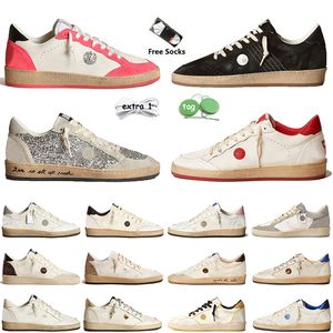 Scarpe casual da donna firmate da uomo Scarpe da ginnastica da basket vintage rosa nere Tomaia in pelle scamosciata craquelé Argento Glitter Scarpe da ginnastica sportive da skateboard Non smettere mai di sognare