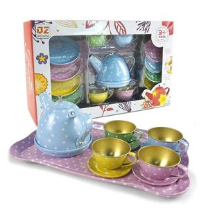 Kitchens Play Food Early Education Toy Game Play House Tea Set Kitchen Toy Boy Girl Cooking Kitchen Utensils Tableware Baby Children Baby Gift 231019