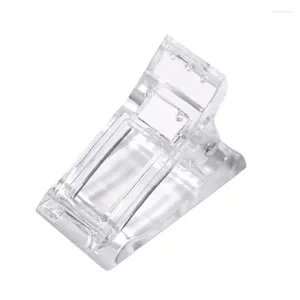 Nail Art Kits Transparent Acrylic Clip 10PCS Quickily Building Tips Clips Finger Gel Polish Extension UV Lamps Manicure Tools