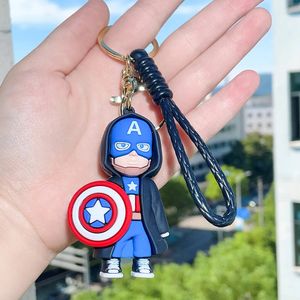 キャプテンスパイダースチールヒーローキーチェーンリベンジアライアンスハンドメイドドールペンダントホリデーギフト卸売