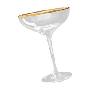 Şarap Gözlükleri Kokteyl Cam Yaratıcı Kupa Nordic Style Martini Kristal İçme Şeffaf Ziyafet Plastik