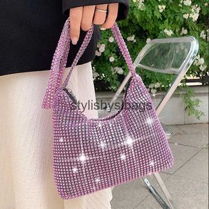 Borsa a tracolla I miei ordini Borsa Shoudler Borsa sotto le ascelle alla moda Borse a tracolla con diamanti Borse da donna lucidestylishyslbags