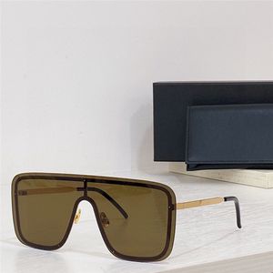 Nya modedesign solglasögon 364 Frameless Shield Lens Metal Frame Avantgarde Show Style UV400 Protection Glasses