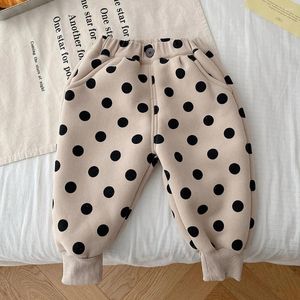 Trousers Thanksgiving Kids Pants For Boys Fleece Heavyweight Winter Children Clothing Toddler Girl Leggings Arrival