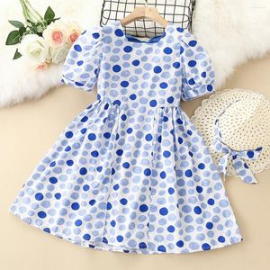 Girl Dresses Cute Kids For Girls Princess Baby Beach Outfits Short Sleeve Summer Children Party Costumes 4 6 8 10 12 13 Years