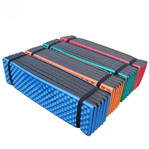 Outdoor Pads Camping Mats Portable Double Egg Crate Sleeping Pad Foldable Thickened Foam Sleep Mat for Outdoor Camping 231018