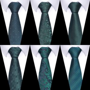 Fliegen Seide Grün Krawatte Hochzeit Krawatte Männer Hohe Qualität 7,5 cm Gravatas Kleidung Zubehör Elfenbein Männlich Aprilscherz