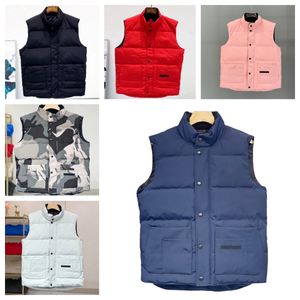 Designer Down Vest Puffer Jacket Gilet Mens Coat High Quality Tops Outwear Womens Parkas långärmad blixtlås utomhus Gilet Jassen Expedition Men Downs Casual Vests