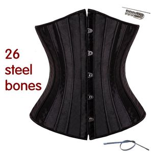 Kvinnor Brudbuken med sexig bustier korsett midjebältesbält korsetter klänning bustier underbust bantning topp underkläder 1 bustle2263