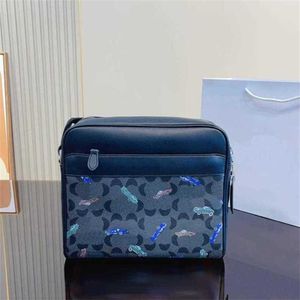 Borsa da uomo breve Borsa da uomo Cach Borsa a tracolla da uomo in pelle di lusso Borsa a tracolla Borsa di tendenza alla moda Borsa a mano Cach