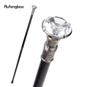 Andra modetillbehör Diamant Type Walking Cane Fashion Decorative Walking Stick Gentleman Elegant Cosplay Cane Knob Crosier 93cm 231019