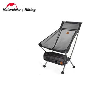 Camp Furniture Camping Aluminum Alloy Folding Moon Chair Outdoor Portable Beach Fishing Chair YL0809 231018