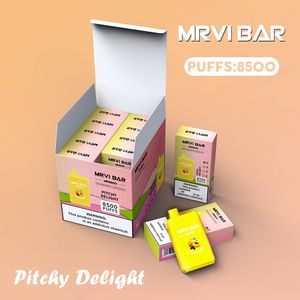 disposable vapes Vape Pen Mrvi Bar 8500 Puff Disposable E Cigarette 15ml Prefilled Cartridge Pod Device 650mAh rechargeable Battey puffs vapes ecig