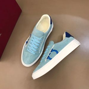 Ferragam Sneaker Shoes Feragamos Colors مريحة أسفل الجلد 2023 Mens Party Sports Dasual Fashion Trainers Fast S Men Designer 03