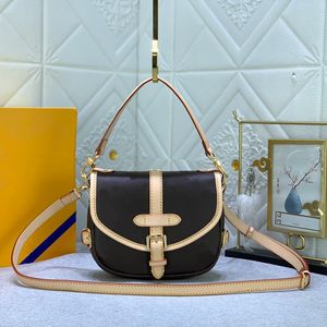 Moda feminina bolsa versátil crossbody saco clássico logotipo impressão design mini bolsa de compras com código de série