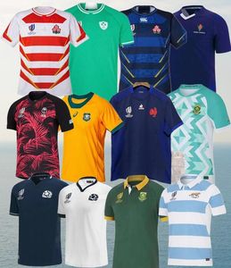 Maglie della Coppa del mondo di rugby Australia francese Maglie della Coppa del mondo di rugby dell'Inghilterra meridionale Samoa africane RUGBY Scozia Fiji 23 24 Maglia da rugby del mondo Maglie da rugby Home Away