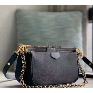 Designer Bag Shoulder Bag High quality luxury designer's favorite multi-pocket Women's Purse Handbag Leather Shoulder Messenger Bag Wallet 3 piece set