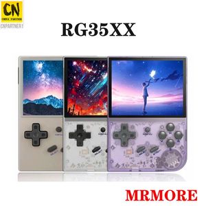 جديد RG35XX MINI Retro Game Game Console Linux System 3.5 بوصة IPS 640*480 لعبة شاشة هدايا الأطفال عيد الميلاد 5000 لعبة