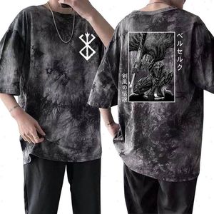 Berserk Gutes T Shirt Men T-shirt krótkie japońskie anime tees228d