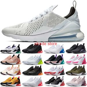 Free Shipping Designer Run Men Women Sneakers Breathable 270 Running Sport Shoes Pink White Black Volt Trainers Outdoor Walking Tennis 4Y-12 13