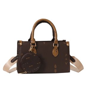 Onthego Designer-Handtasche für Damen, modische Luxusmarke, Handtasche mit Riemen, ChaoL877