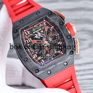 Men S Watch Richa Milles Chronograph RM Montres Watches Designer Superclone Size Mechanics Luxury X MM Automatic