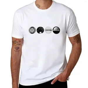Herrpolos mest kända bilder i vetenskap t-shirt snabb torkning söt kläder herr träning skjortor
