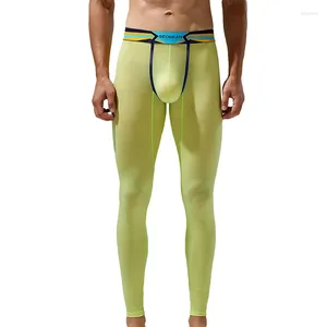 Herren-Thermounterwäsche Seobean Marke Long Johns Nylon Bequeme Legging-Hosen Nachtwäsche Enge Hosen