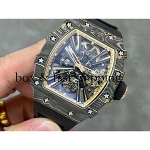 SUPERCLONE Rm12 Active Tourbillon Relógios Relógio de pulso Relógio de designer Swiss Standard Tourbillon Movimento Rm12-01 Titânio Cerâmica Carbon295 Montres de luxe