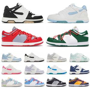 Scarpe firmate Out Of Office Low Top Off Scarpe da basket Scarpe da corsa bianche Scarpe casual da donna per uomo Designer di moda di lusso Scarpe da ginnastica da donna azzurre da donna