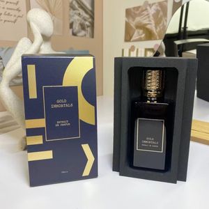 Lüks Tasarımcı Stokta En Yeni Parfüm Sprey Fleur Altın Ölümsüzler 100ml Notlar EDT Uzun Kalıcı Koku Büyüleyici Koku Hızlı Teslimat