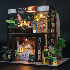 ドールハウスのアクセサリー手作りの3Dパズル作りモデルドールハウス小屋の子供の子供のためのdiy Toysのティーンエイジャーと大人のための誕生日プレゼント231018