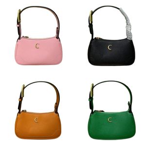 Bolsas pequenas bolsas de designer mulheres sacos de ombro afrodite luxo axilar bolsa bolsa de couro genuíno qualidade superior letras duplas bolsas meia lua bolsas