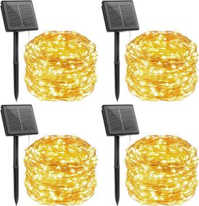 Altri articoli per feste per eventi Lampada da esterno impermeabile a luce solare a LED Ghirlanda Lampada da giardino Decorazione natalizia 231018