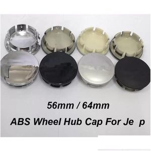 Wheel Covers 100Pcs Ers Car Center Hub Er Cap Badge 56Mm Glossy/Matte/Black Drop Delivery Mobiles Motorcycles Parts Wheels Tires Dhkap