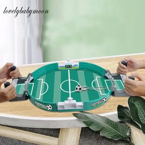 Futebol de mesa de futebol jogo de tabuleiro para família jogo de festa mesa jogar bola brinquedos de futebol portátil esporte ao ar livre brinquedo presente para crianças 231018