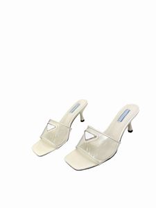 Sapatos de grife de alta qualidade Mulheres sapatos de salto alto Sandálias Chinelos sapatos de verão Sandálias Slide Sapatos Casuais chinelos com caixa navio livre