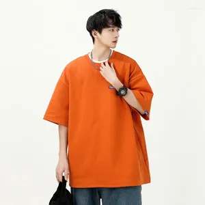 メンズTシャツeバイフイサマーシャツ2023 o-neck若々しい活力男性衣料品ティールースカジュアルシンプルな男性用