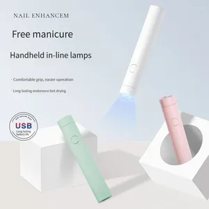 Secadores de unhas portátil lâmpada de secagem de eletricidade uv led para unhas de gel polonês secador manicure ferramentas de arte