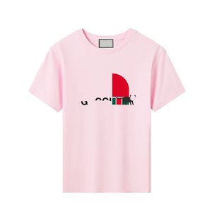 子供100％コットンボーイガールシャツ豪華なTシャツデザイナーブランド漫画パターンTシャツ子供のためのファッションベビー服ESSKIDS CXD10198