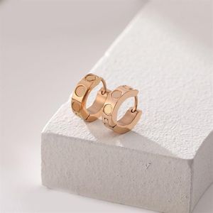 Projektanci Earking Man Love Kinring Designer for Woman Diamond Orecchini Jewlery Stud