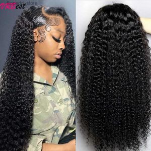 Synthetic Wigs 13x4 Lace Front Wig Curly Wave Full Lace Front Human Hair Wigs Wet and Wavy Deep Wave Curly HD Lace Frontal Wig Factory Price Q231019