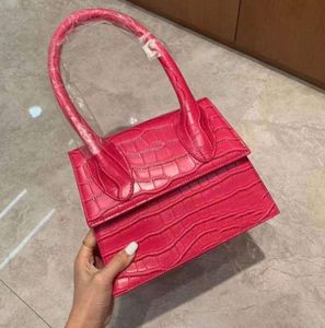 JACIQ 1 2-loop Newest designer bags le bambino handbag crossbody tote bag sacoche muse fashion shoulder split crocodile noeud hand GIFT mini Buy get free YU226