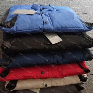 2022 Mens Down Vest 남성 여성 겨울 재킷 코트 고품질 캐주얼 브랜드 조끼는 따뜻한 크기 S-XXL225M