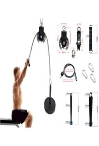 Fitness Koła koła kabla kabla System mocowania BIceps Triceps Blaster Ręka Wytrzymałość Training Home Gym Akcesoria 7243501