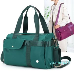 Outdoor Bag Oxford Fabric Yoga Duffel Shoulder Classic Portable Shopping Bags Fittness Pouch for Women Ladies Waterproof