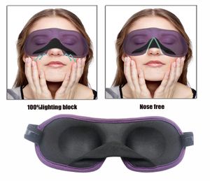 3D Sleep Mask Natural Sleeping Eye Eyeshade Cover Shade Patch Women Men Soft Portable Blindfold Travel Eyepatch9374923