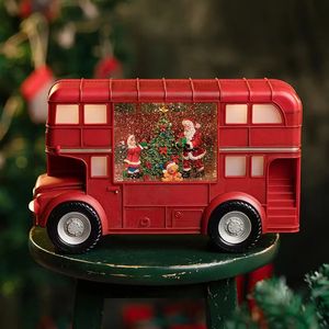 Dekoratif Nesneler Figürinler Noel Araba Otobüs Oyuncak Dekorasyonları Sahne Düzeni Müzik Kutusu Yüzen Kar Tanesi Çocuklar Hediye Dekorasyonu Yaşlı Adam 231019