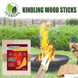 BBQ Tools Accessories Freight Yegbong OEM ODM BBQ Tillbehör Tändare Stick Home Outdoor Barbecue Pise Plaze Plashable Fire Kindling DHQEU