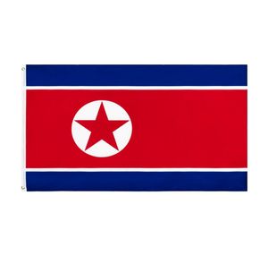 Bandiera della Corea del Nord per la decorazione Vendita al dettaglio diretta in fabbrica Intera 3x5Fts 90x150 cm Banner in poliestere per interni ed esterni5157174